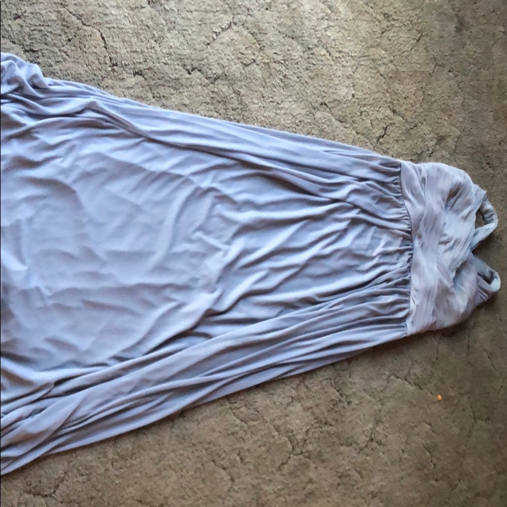Brides made dress